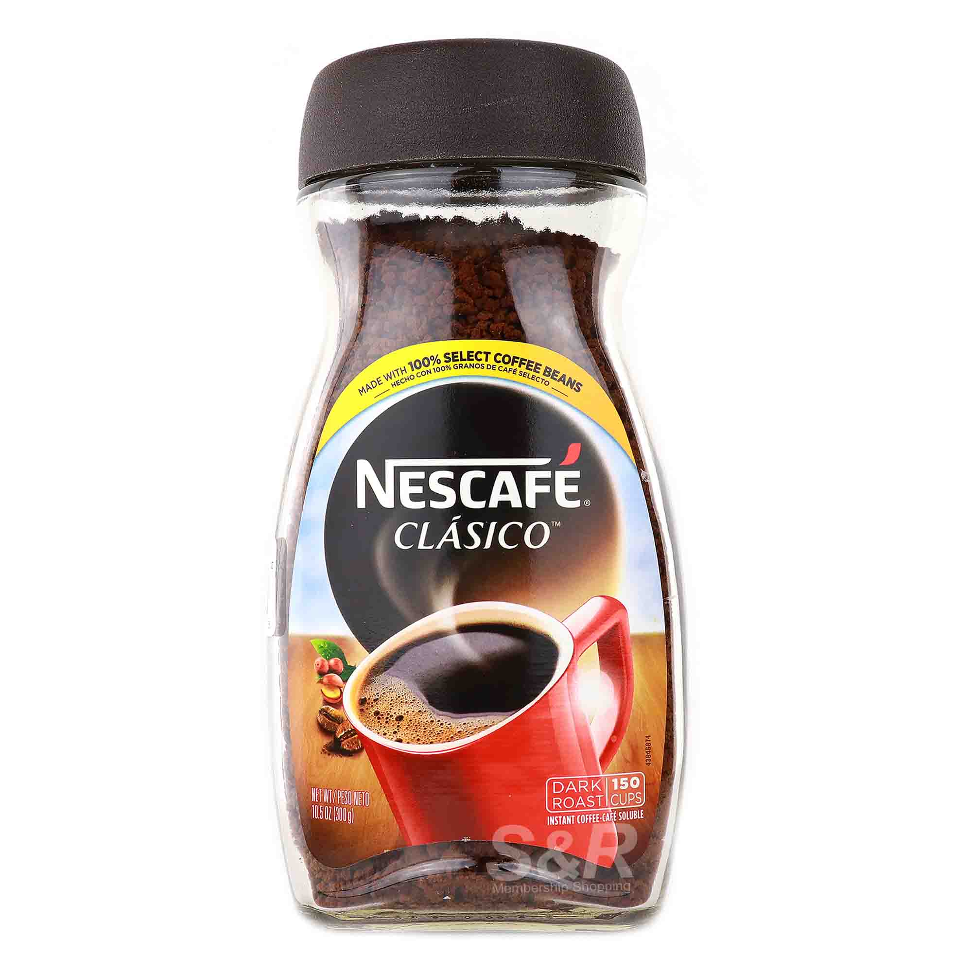 Nescafe Clasico Dark Roast Instant Coffee 300g